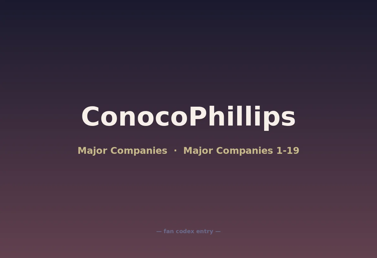 ConocoPhillips
