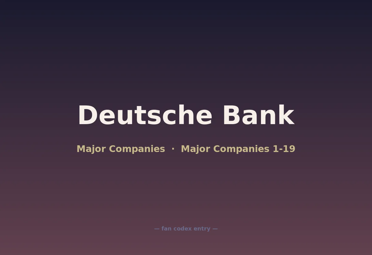 Deutsche Bank