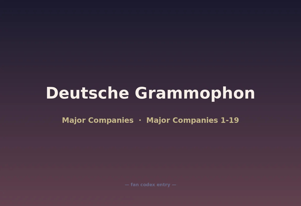 Deutsche Grammophon