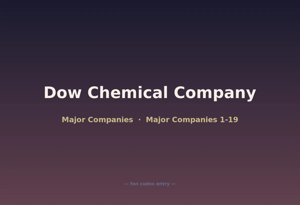 Dow Chemical Company