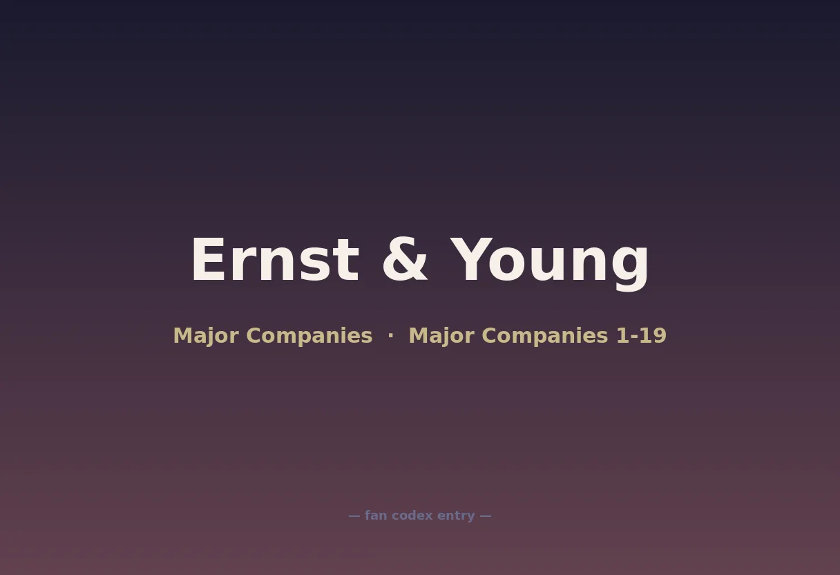 Ernst & Young