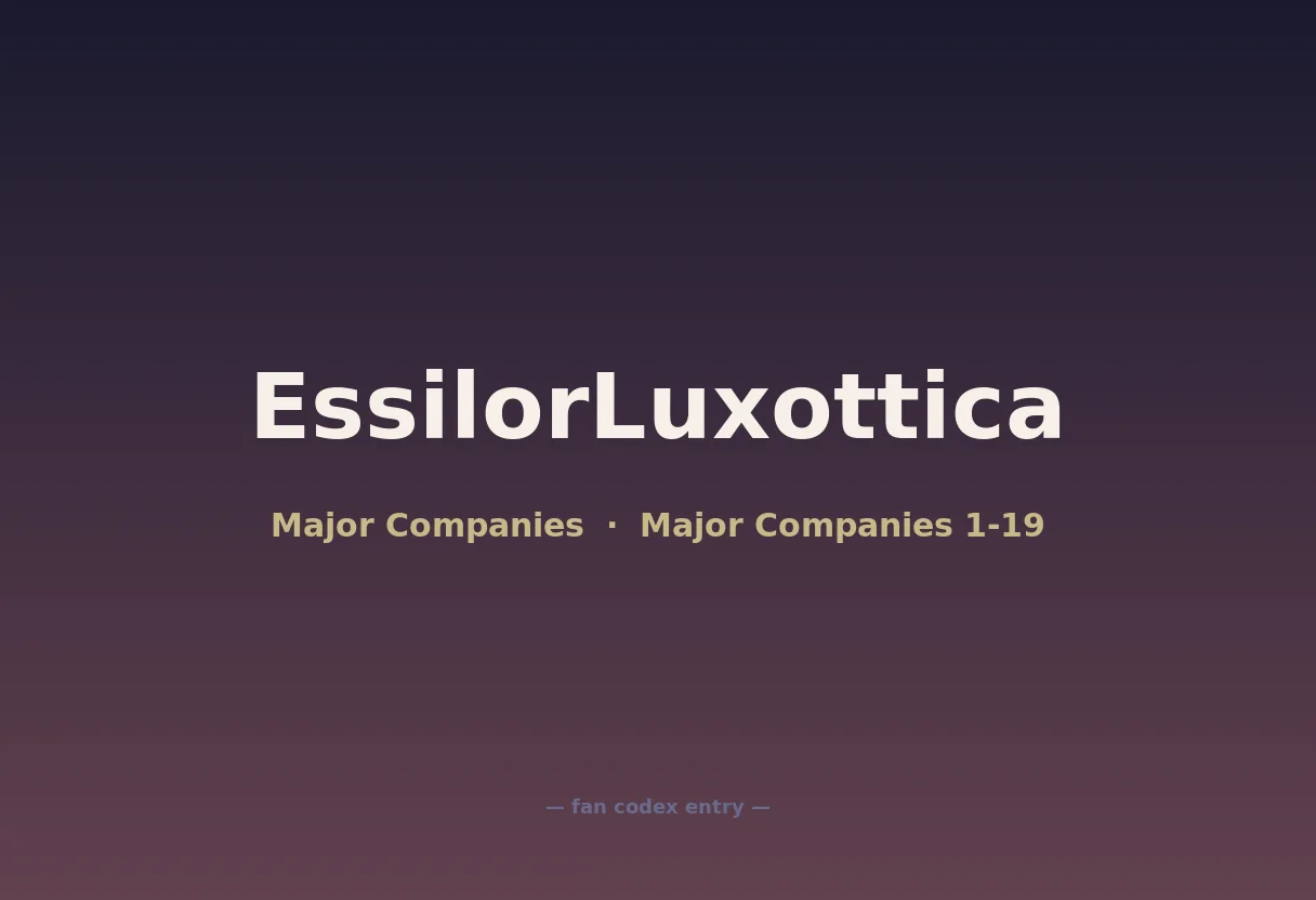 EssilorLuxottica